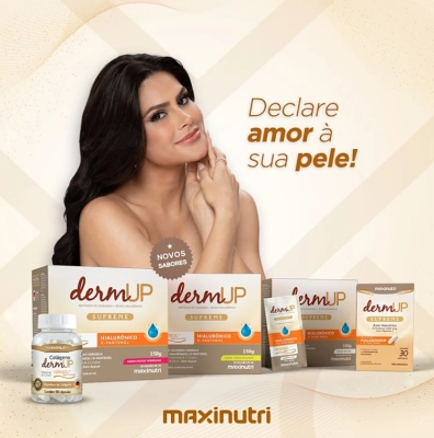 DermUp Supreme Verisol Sache Sabor Frutas Vermelhas