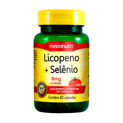 Licopeno + Selenio Anti Oxidante 500mg 60 Capsulas