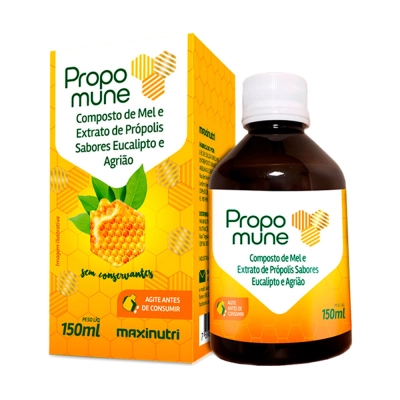 Propomune Xarope Mel Própolis Eucalipto Agriao 150 ml